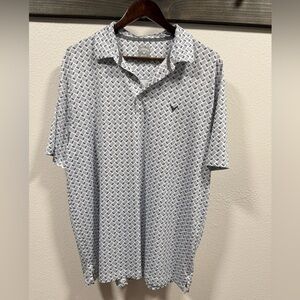 Men's Callaway Patterned Polo Shirt